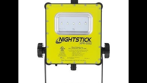 Intrinsically Safe Light Nightstick XPR 5592GX