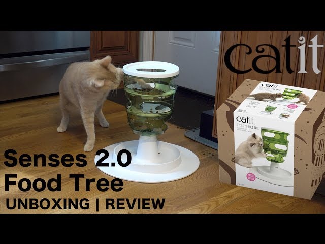 Catit Senses 2.0 Food Tree  Cat Treat & Food Dispenser Toy - The Pet  Beastro