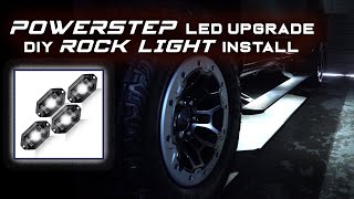 DIY: Bigger & Brighter LED for Amp Research Power Steps from ORACLE Lighting! True White Rock Lights