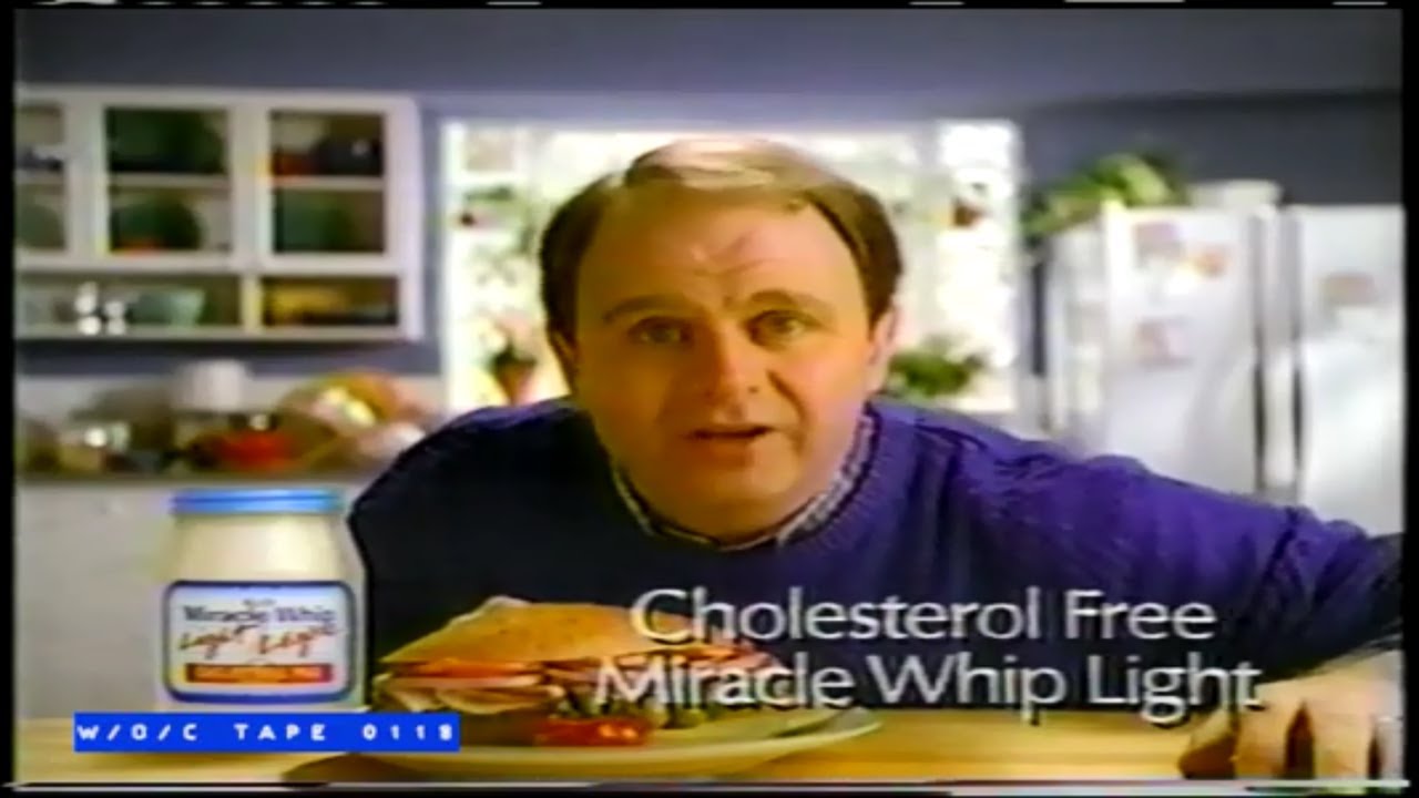 Miracle Whip Light Commercial 1989 YouTube