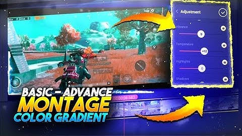 4 Advance Colour Gradings in Kinemaster | Montage CC Tutorial 🔥🔥