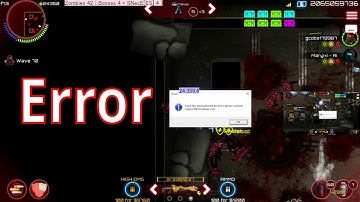 Error. App is not stable. No event points. We wasted 60 mins. [SAS: Zombie Assault 4 Version 2.0.2]