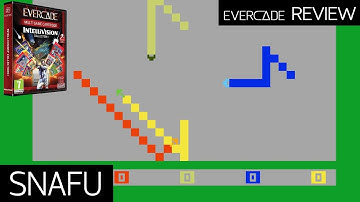 Snake but in multiplayer?! SNAFU | Evercade Review (Intellivision Collection 1)