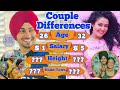 Shocking Age Difference,Salary Difference, Height & Income Difference in Rohan Preet Singh & Neha