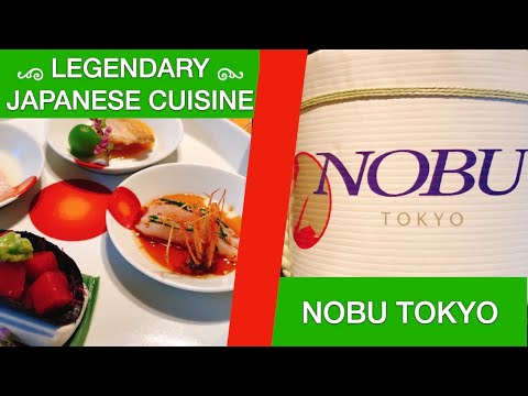 THE LEGENDARY NOBU TOKYO [2021] - Wonderful lunch adventure! (ノブトウキョウ)伝説のNOBUの東京レストランで素敵なランチ