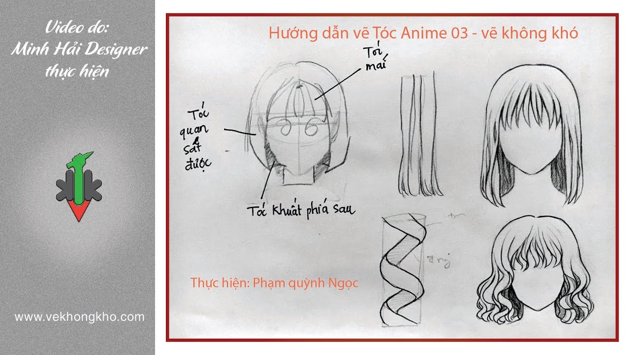 Album Với Hơn 100 Ảnh Của Cách Vẽ Tóc Xoăn Anime Nữ - Daotaonec