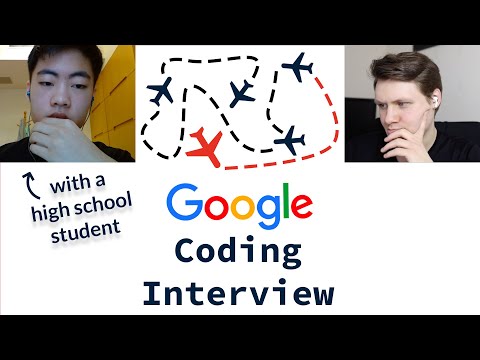 Google Coding Interview With A High School Student