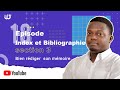Index et bibliographie