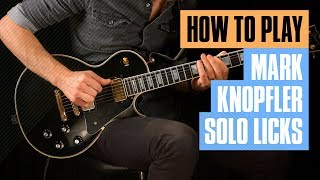 How to play Mark Knopfler Style Guitar Solo Lick  | Guitar Tricks Resimi