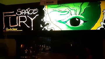 Space Fury Classic Arcade Game at fun spot Arcade worlds largest Arcade