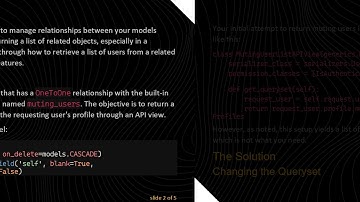 How to Return a List of Users from One-to-One Relationships in Django