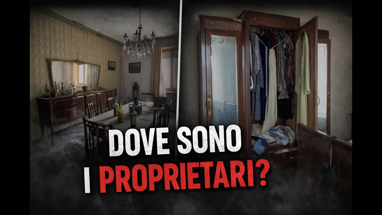 PROPRIETARI SCOMPARSI SENZA SPIEGAZIONI LASCIANO TUTTO NELLA VILLA ABBANDONATA!