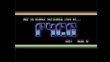 C64 Crack Intro: 1995 Fantastic 4 Cracking Group