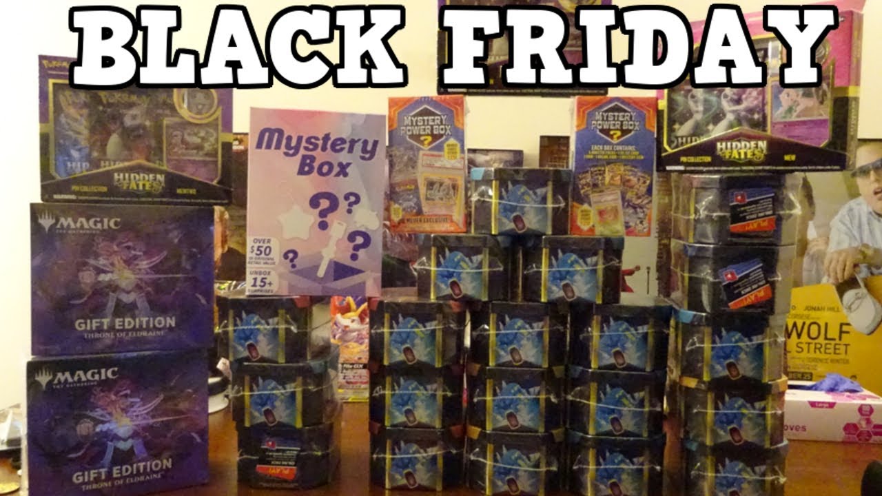 Black Friday Pokemon Shopping So Many 10 Hidden Fates Tins And Other Goodies