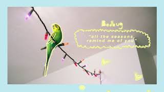 Video thumbnail of "Bedbug - "all of the seasons, remind me of you" (Official Audio)"