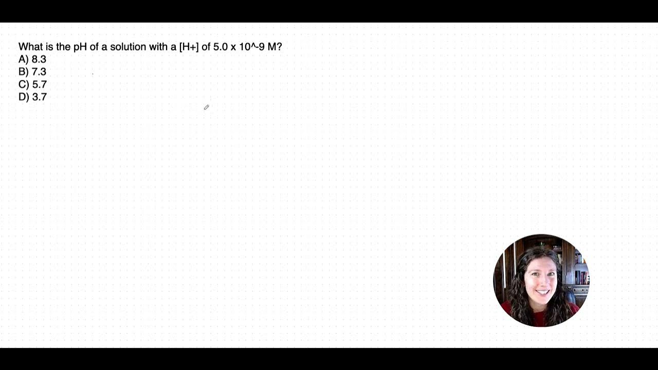 Math on The MCAT Logarithms Part 2 complicated pH YouTube