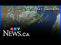 Both sun and showers expected this weekend in the Maritimes