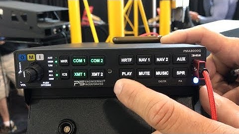 PS Engineering Slide-and-Fly Audio Panel