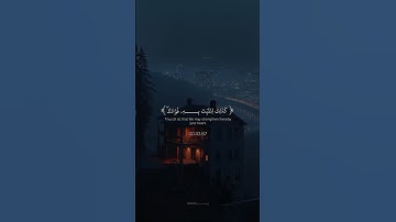 تلاوة خاشعة للقارئ عبد الرحمن مسعد🤍🕊