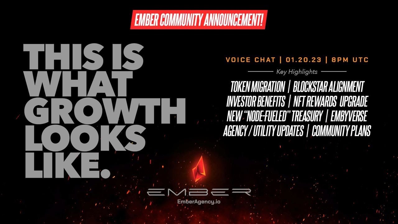 ⁣Ember Community Update 01/20/2023