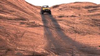 Ben @ start of Hell's Gate, Moab 2009
