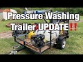 April 2021 Pressure Washing Trailer UPGRADES‼️