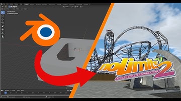 How to export CUSTOM 3D models from Blender 2.83 to Nolimits 2! [2020]