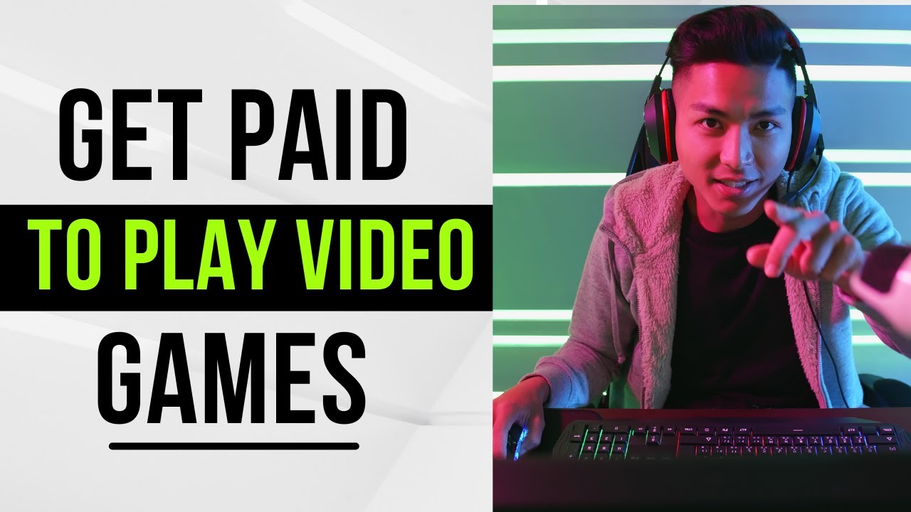 Get Paid Playing Video Games At Home!