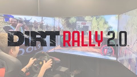 Next Level Racing Motion Platform and GTtrack cockpit on DiRT Rally 2 0