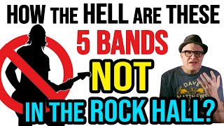 Why Does the Rock and Roll Hall of Fame HATE Actual Rock? The Top 5 SNUBS EVER! | Professor of Rock