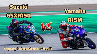 MotoGP Playground - Sepang International Circuit (Suzuki GSXR150 vs Yamaha R15M)