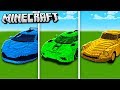 DENIS CAR vs. SUB CAR vs. SKETCH CAR in Minecraft!