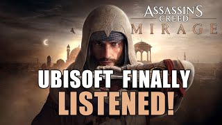 Assassins Creed Mirage is going back to its Roots &amp; I Love It!