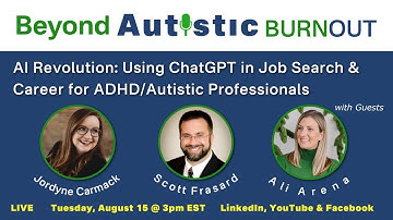 AI Revolution: Using ChatGPT in Job Search & Career for ADHD/Autistic Professionals