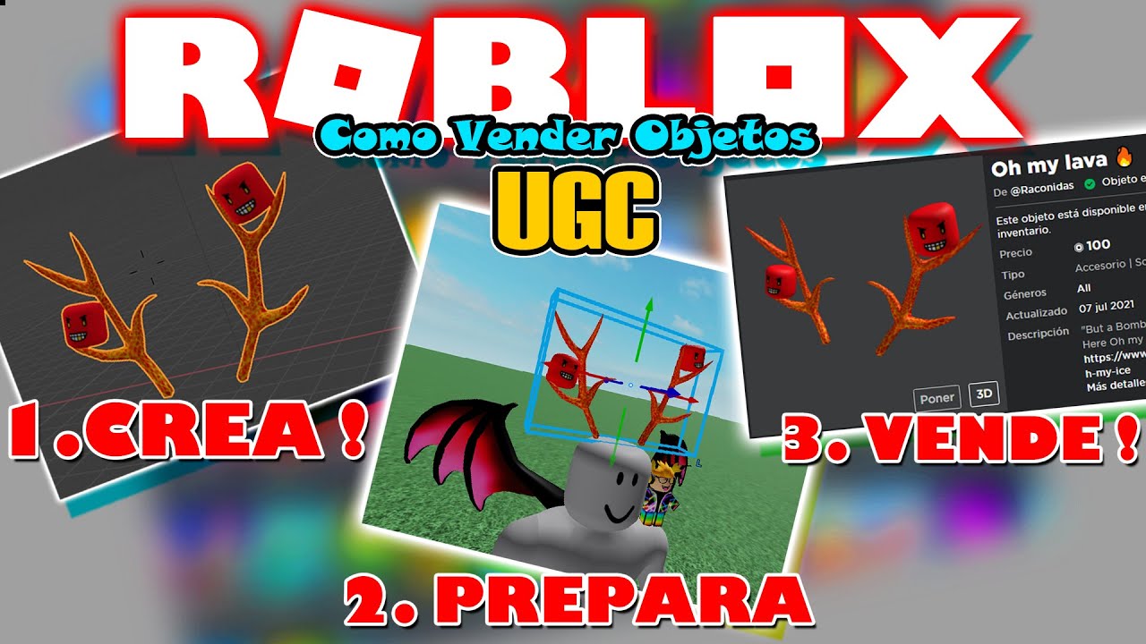 ? Como Hacer Tus Propios ACCESORIOS en ROBLOX! - AHORA PARA TODOS!? ✓ ( Roblox Workshop UGC DevRel) - YouTube