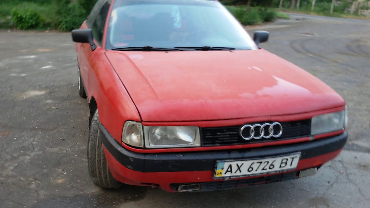 AUDI 80 b3 1.8 - YouTube