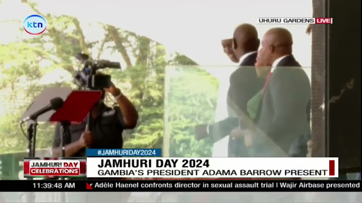 President William Ruto, leaders dance to DNA's Banjuka Hitsong during the Jamhuri Day 2024