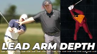 How to get PGA Tour Level LEAD ARM DEPTH & ROTATION 🌪