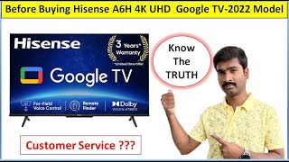 hisense a6h || Hisense 43 inches Bezelless Series 4K Ultra HD Smart LED Google TV 43A6H 2022 model