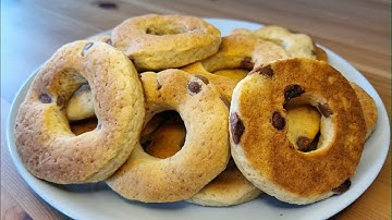 These cookies will melt in your mouth |Easy Chocolate chip Ring Cookies | Bakery Cookie Recipe