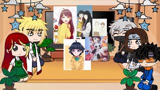 Minato’s Team   kushina react to the Uzumaki siblings himawari part 1/3