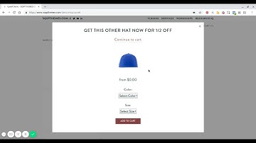How to add an upsell page to your Squarespace store