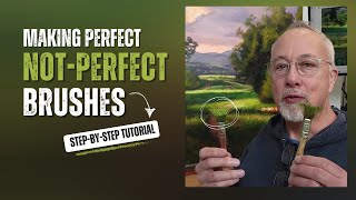 These are the BEST brushes for painting REALISTIC landscapes [DEMO]