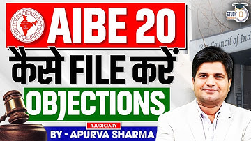 AIBE-20 | How to File Objection Correctly | Check Video Before filing the Objections | Apurva Sharma