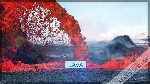 Difference between magma and lava