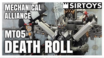 Mechanical Alliance MT-05 DEATH ROLL Transformers ROTF Oversize Mixmaster Review