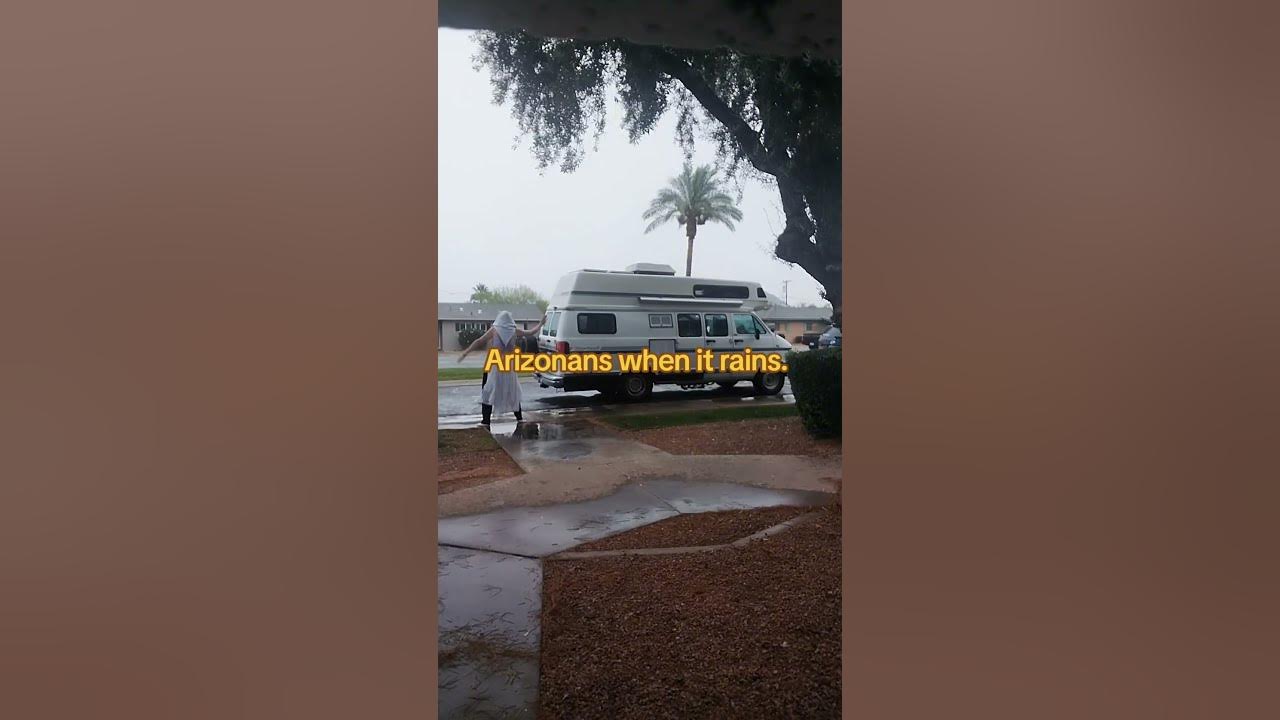 When it rains in the desert #rain #witch When it rains in the desert #rain #witch