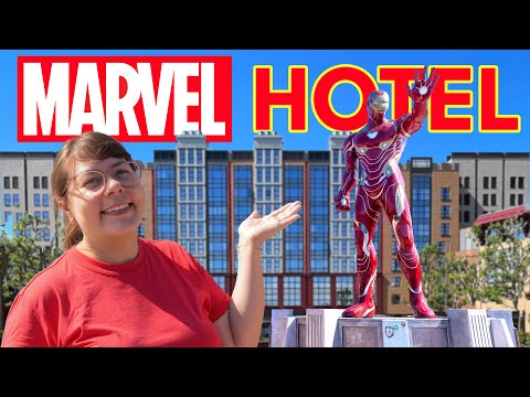 Inside Disney's Only Marvel Hotel & Exploring Disney Village!