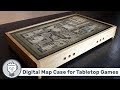 Digital map case for table top games