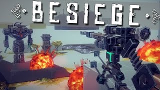 Best of Besiege: Sniper Rifle, Mech Robots, & Flying Car!
